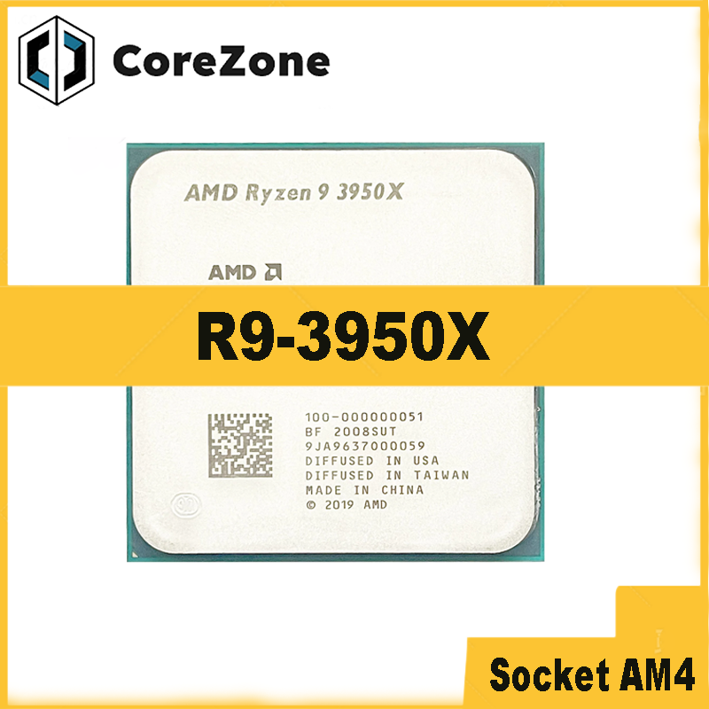 Amd Cpu Ryzen 9 - ใช้ซีพียู Ryzen 9 3950X R9 3950X