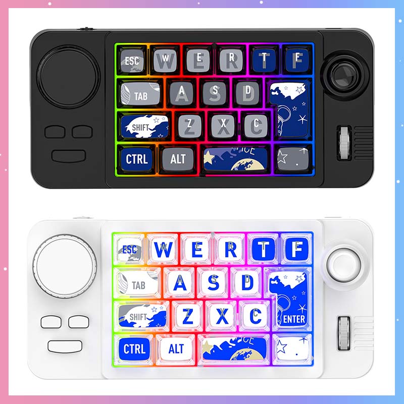 Gaming Keyboard Wireless - คีย์บอร์ดเกมมิ่ง W911 คีย์บอร์ดกลไกไร้สายแบบสามโหมด ไฟ RGB รองรับการเปลี่ยนสวิตช์แบบ