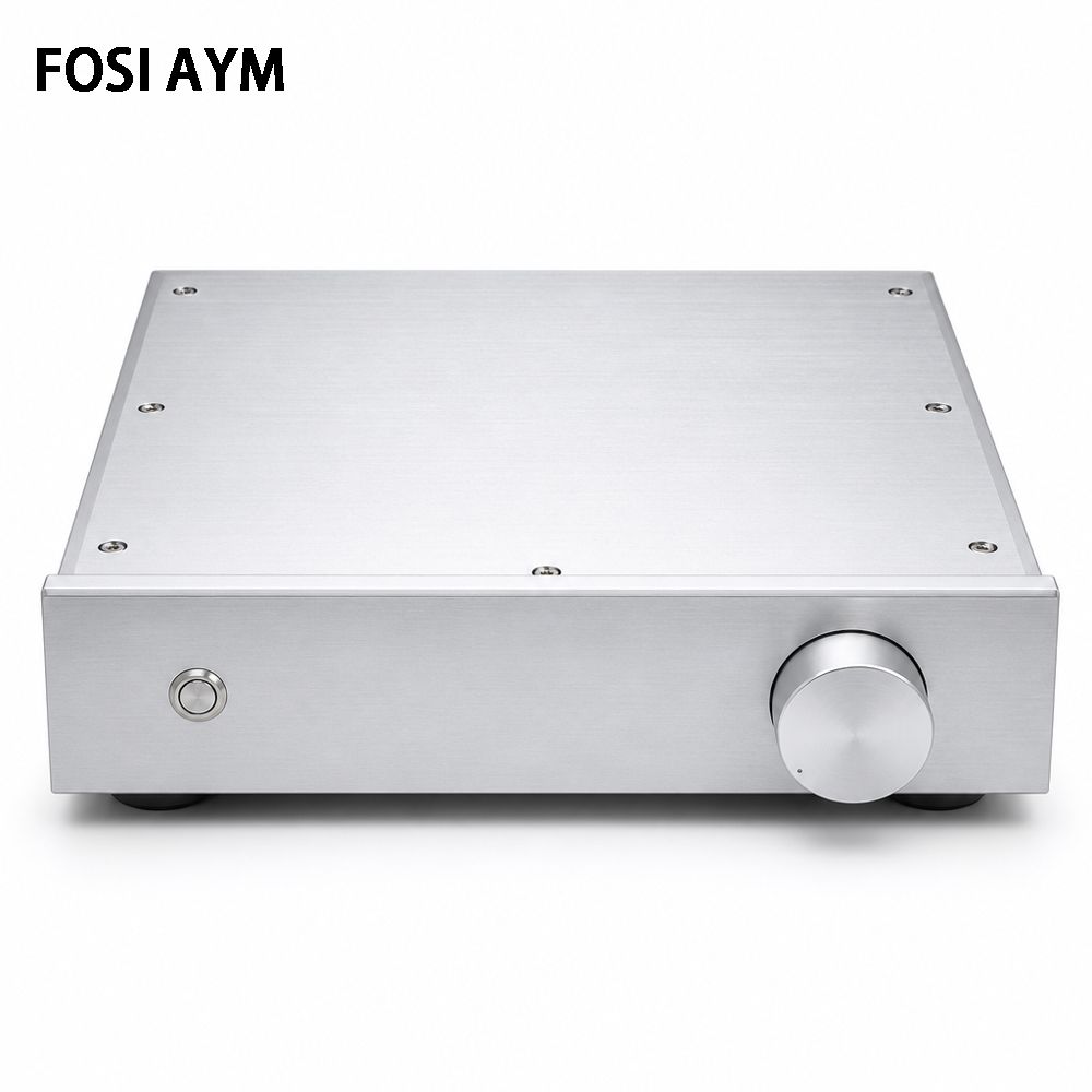 Aluminum Case 65 - 280x65x228มม. FOSI AYM ตัวถังอะลูมิเนียมเต็มรูปแบบสำหรับ HiFi Preamp