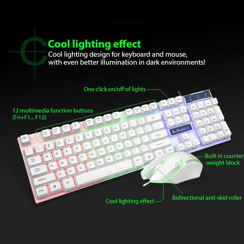 KM320 ชุดคีย์บอร์ดและเมาส์กันน - Gaming Keyboard And Mouse For Xbox บทวิจารณ์และราคา