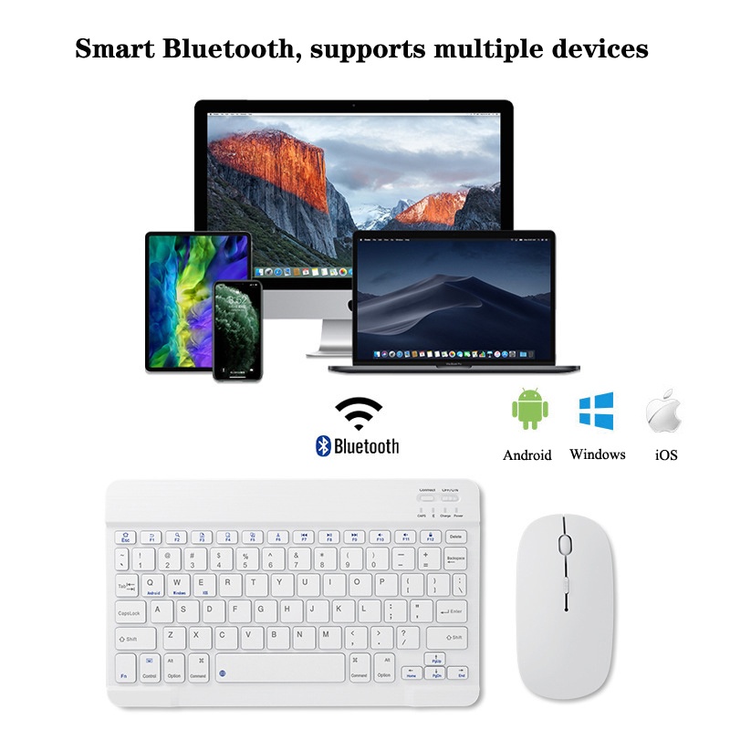 คีย์บอร์ดไร้สายสากลสำหรับซัมซุ - Gaming Keyboard Wireless บทวิจารณ์และราคา