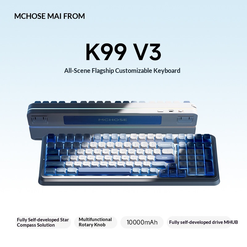 MCHOSE K99 V3 คีย์บอร์ดแบบกลไก - Gaming Keyboard Wireless บทวิจารณ์และราคา