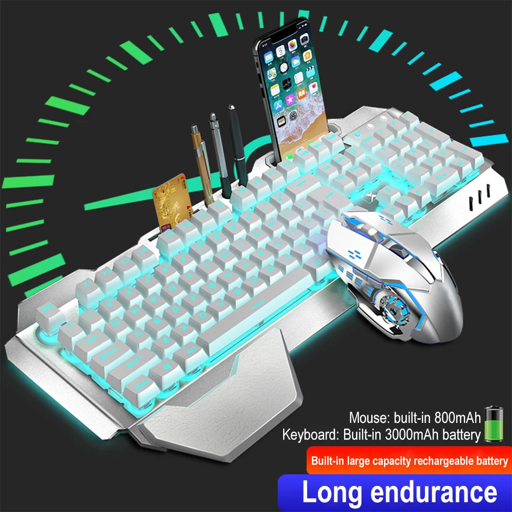 ชุดแป้นพิมพ์และเมาส์ไร้สาย2.4G - Gaming Keyboard And Mouse For Xbox บทวิจารณ์และราคา