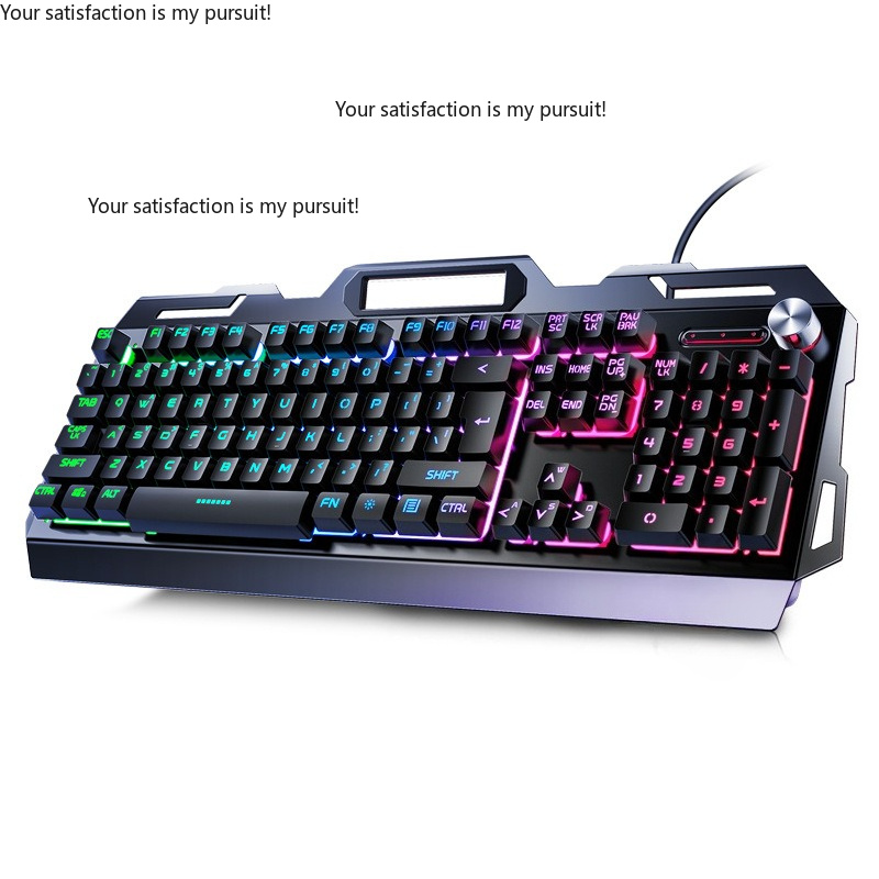 เหมาะสำหรับชุดคีย์บอร์ดโลหะแบบ - Gaming Keyboard Mouse Set บทวิจารณ์และราคา