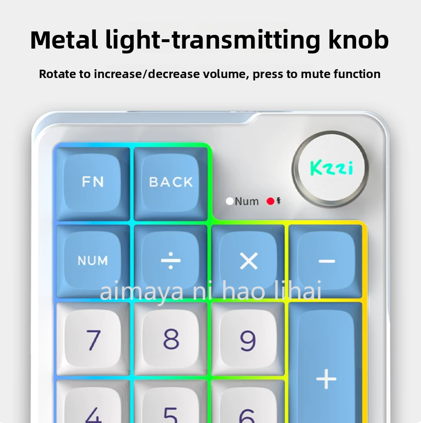 คีย์บอร์ด Kzzi K20 Mini แบบสาม - Gaming Keyboard Mini Mechanical บทวิจารณ์และราคา