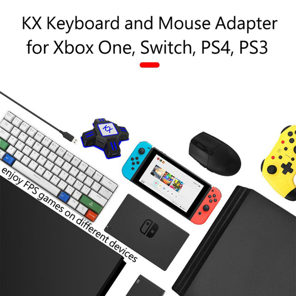 อะแดปเตอร์ KX สำหรับคอนโทรลเลอ - Gaming Keyboard And Mouse For Xbox บทวิจารณ์และราคา