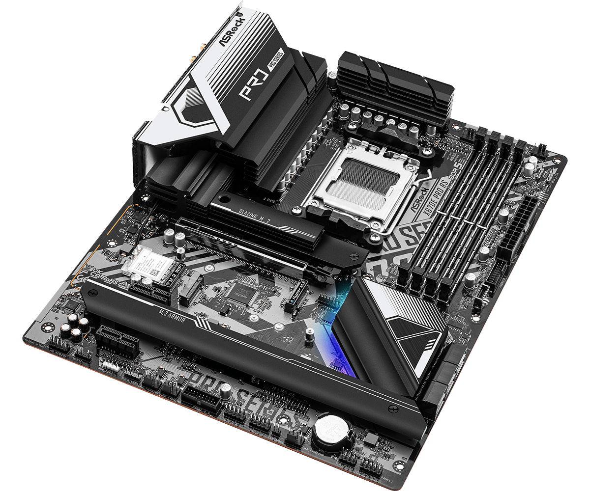 เมนบอร์ด ASROCK X670E Pro RS ร - Amd Cpu Ryzen 9 บทวิจารณ์และราคา