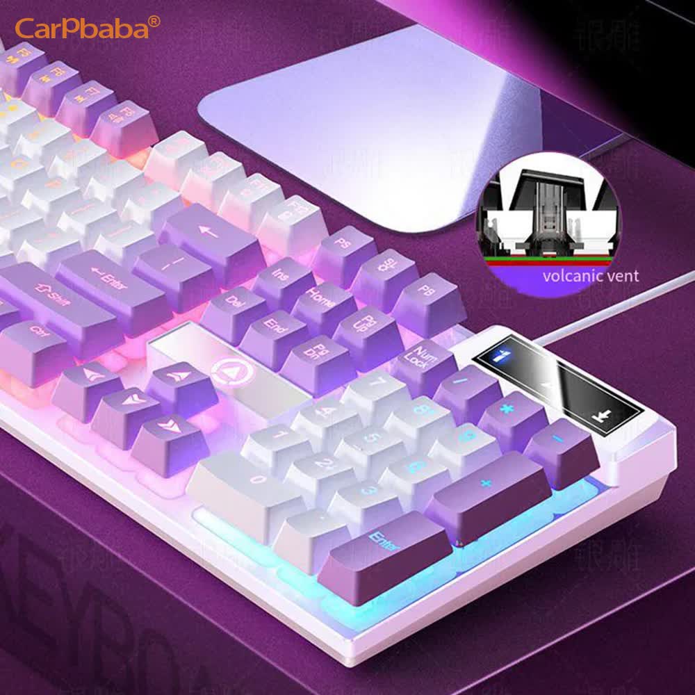 Carpbaba K500 104 คีย์ USB คีย - Gaming Keyboard Mobile บทวิจารณ์และราคา