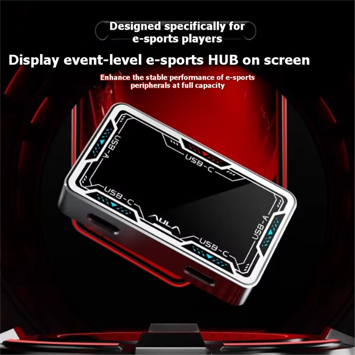 A85P เกมมิ่ง USB HUB 8K ความเร - Gaming Keyboard Splitter บทวิจารณ์และราคา