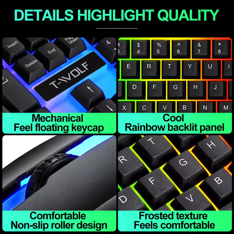 ชุดคีย์บอร์ดและเมาส์เกมมิ่งแบบ - Gaming Keyboard And Mouse For Xbox บทวิจารณ์และราคา
