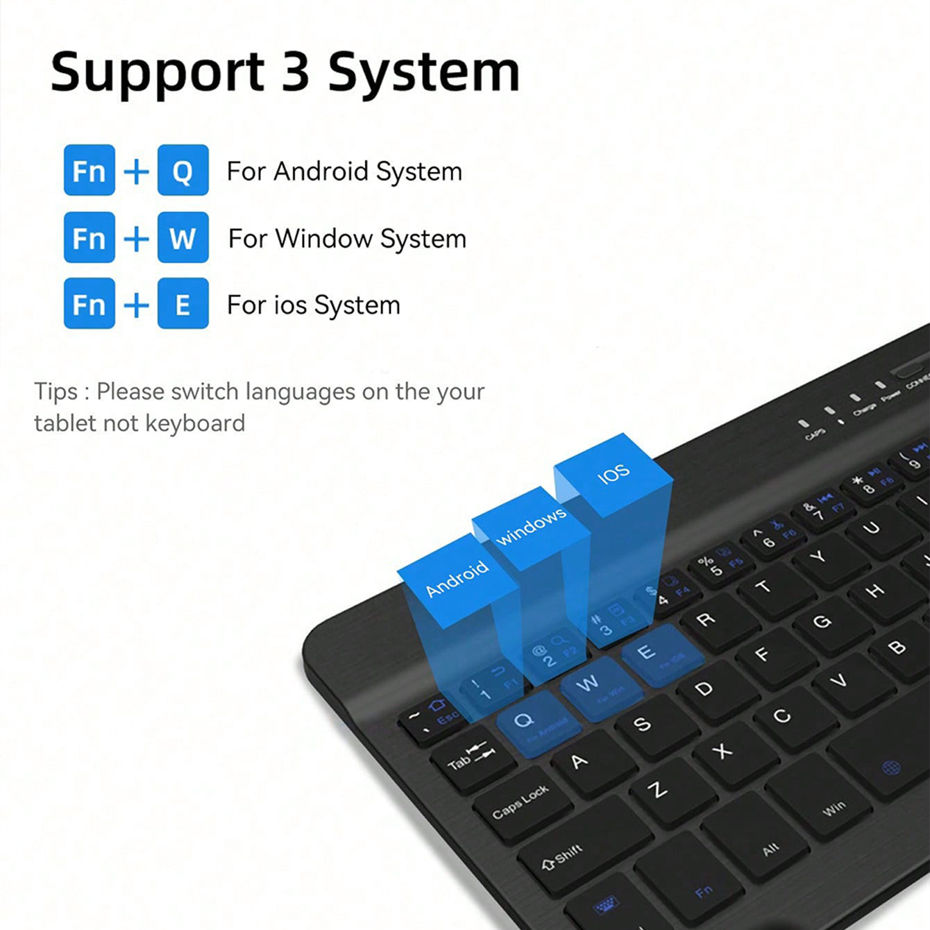 คีย์บอร์ดหลายภาษาสําหรับแท็บเล - Gaming Keyboard Wireless บทวิจารณ์และราคา