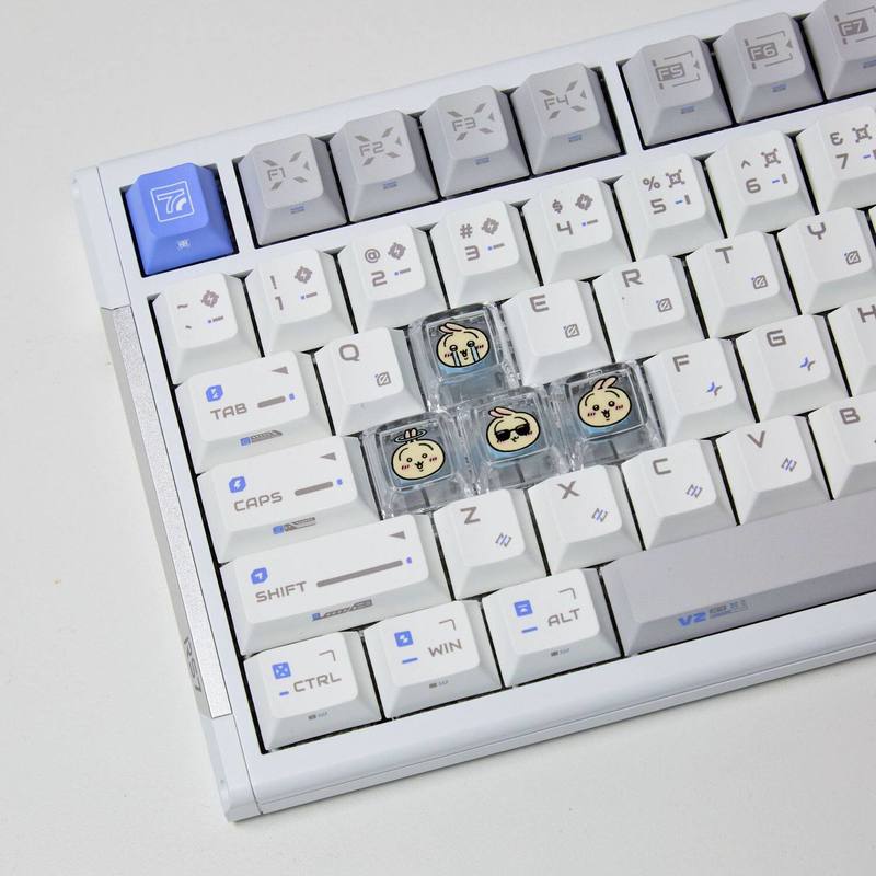 ชิคาวะ 4 ชิ้น คีย์แคปแบบโปร่งแ - Gaming Keyboard Best บทวิจารณ์และราคา