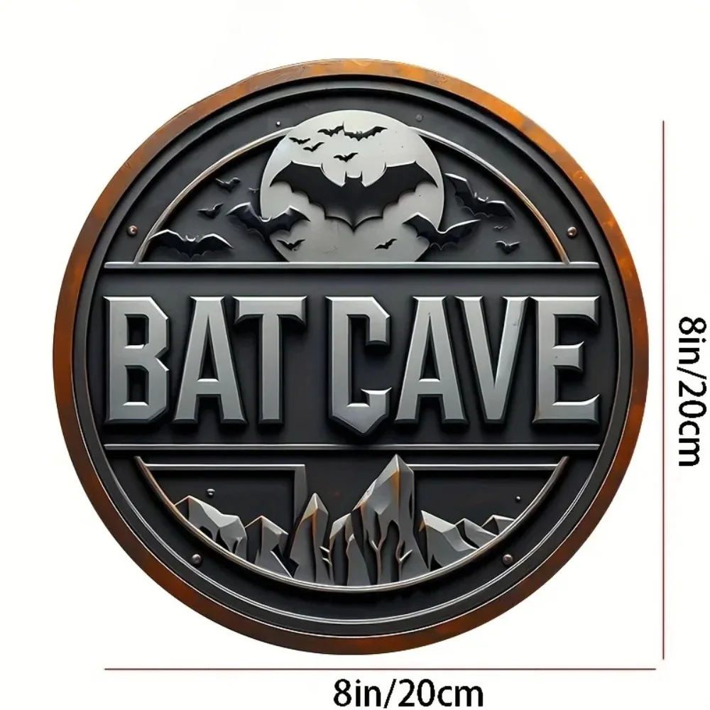 ป้ายโลหะวินเทจ Batcave - 8 นิ้ - Brass Weight Plate บทวิจารณ์และราคา