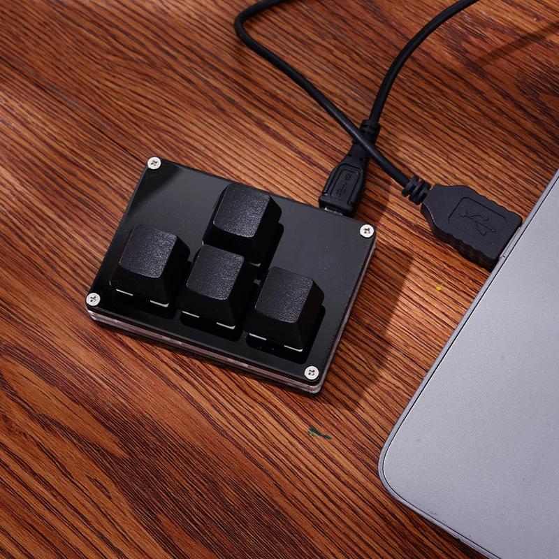 4 ปุ่มมินิคีย์บอร์ดทิศทางลูกศร - Gaming Keyboard Mini Mechanical บทวิจารณ์และราคา