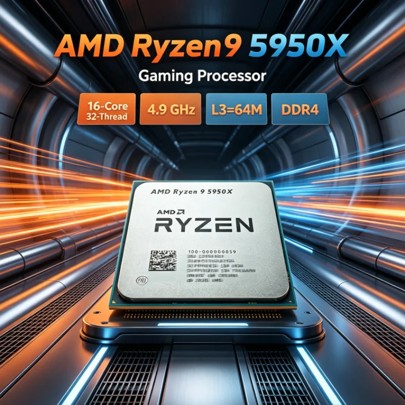 AMD Ryzen 9 5950X แต่ไม่มีชุดร - Amd Cpu Ryzen 9 บทวิจารณ์และราคา