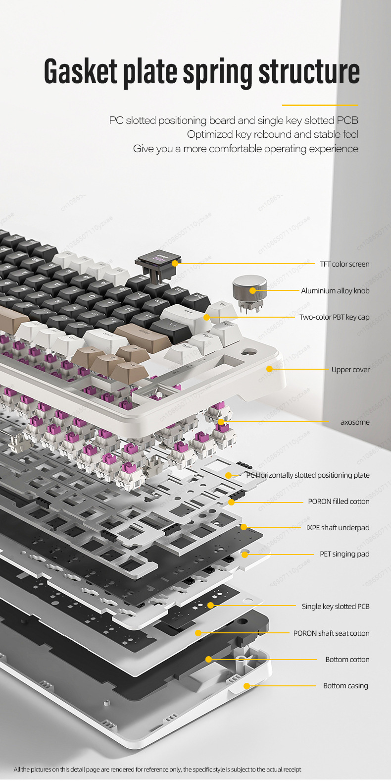 คีย์บอร์ดเกมมิ่ง AL66 รุ่นใหม่ - Gaming Keyboard No Rgb บทวิจารณ์และราคา