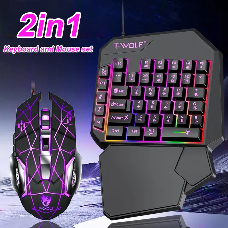 FocusOnPC TF900 ชุดแปลงสัญญาณเ - Gaming Keyboard Half บทวิจารณ์และราคา