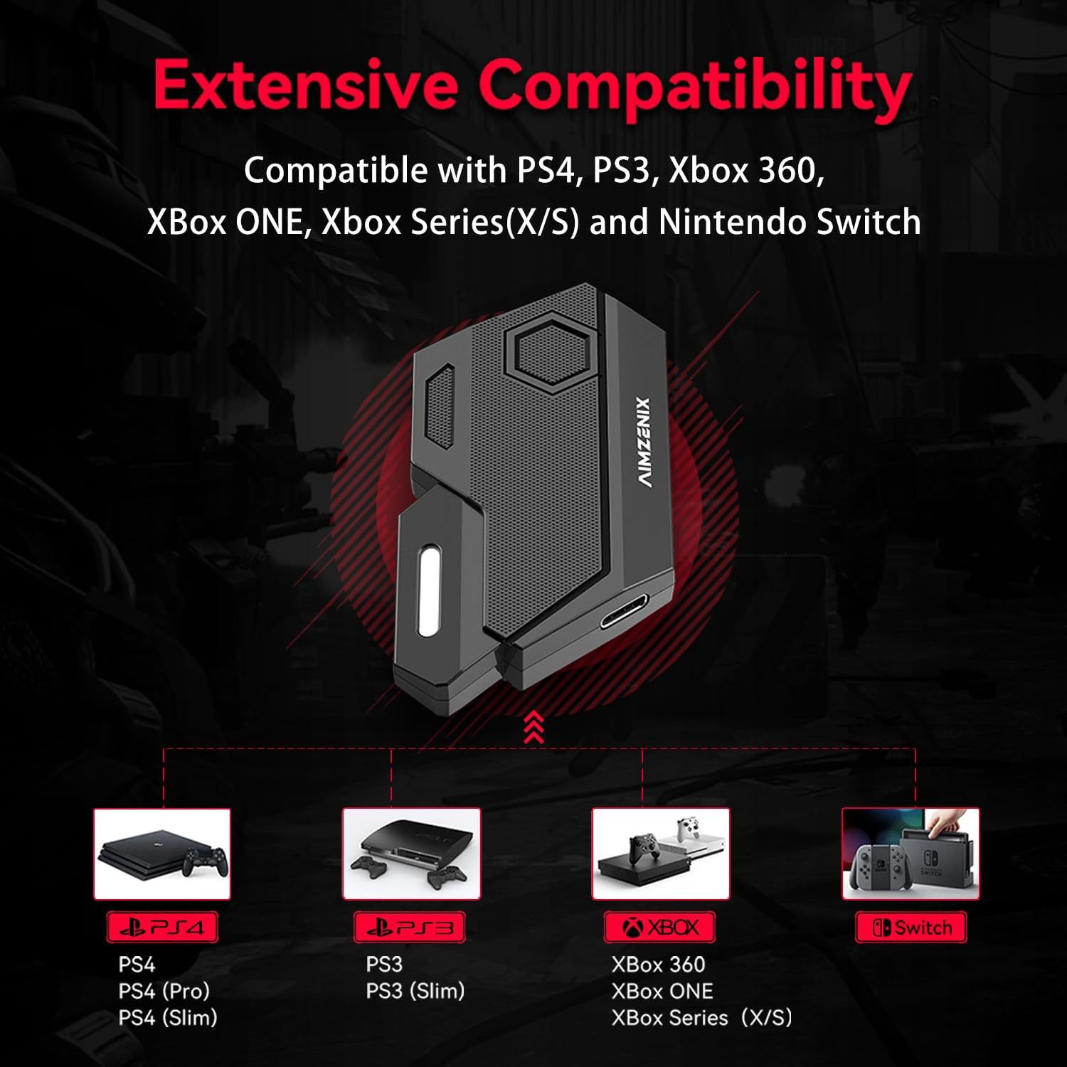 ตัวแปลงเกมมือถือ Mobilador คีย - Gaming Keyboard And Mouse For Xbox บทวิจารณ์และราคา