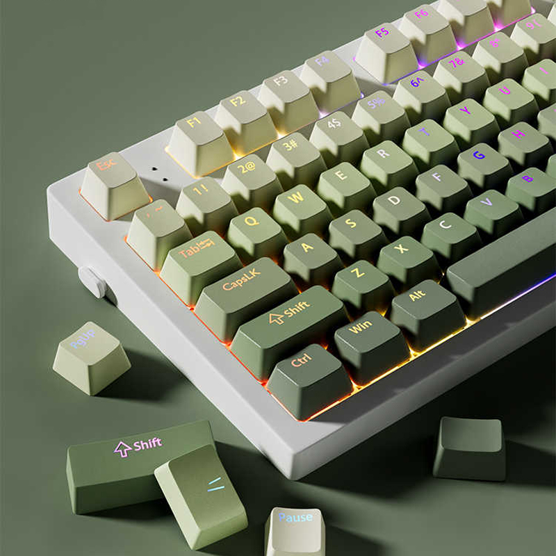 สีเขียวองุ่น Top-lit RGB Backl - Gaming Keyboard No Rgb บทวิจารณ์และราคา