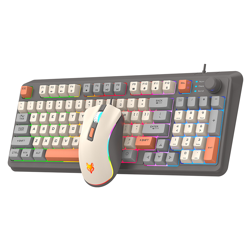 K820 USB เกมคีย์บอร์ดเมาส์ชุด  - Gaming Keyboard And Mouse For Xbox บทวิจารณ์และราคา