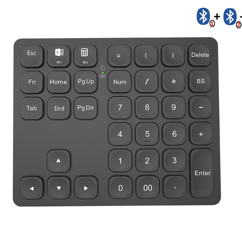 BOW Dual Bluetooth แป้นพิมพ์ตั - Gaming Keyboard Budget บทวิจารณ์และราคา