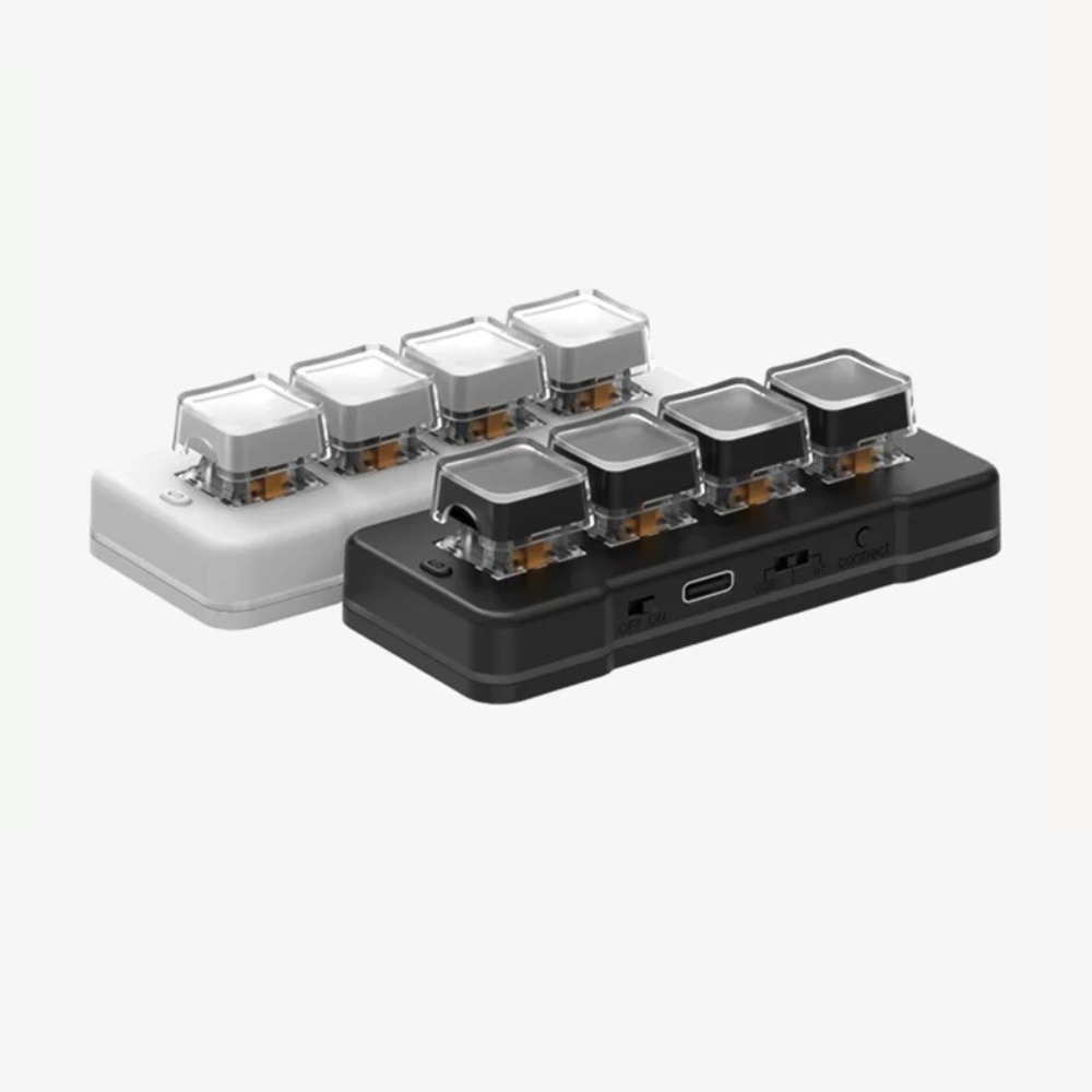 MK424Pro 4-Key Wireless Mini ค - Gaming Keyboard Mini Mechanical บทวิจารณ์และราคา