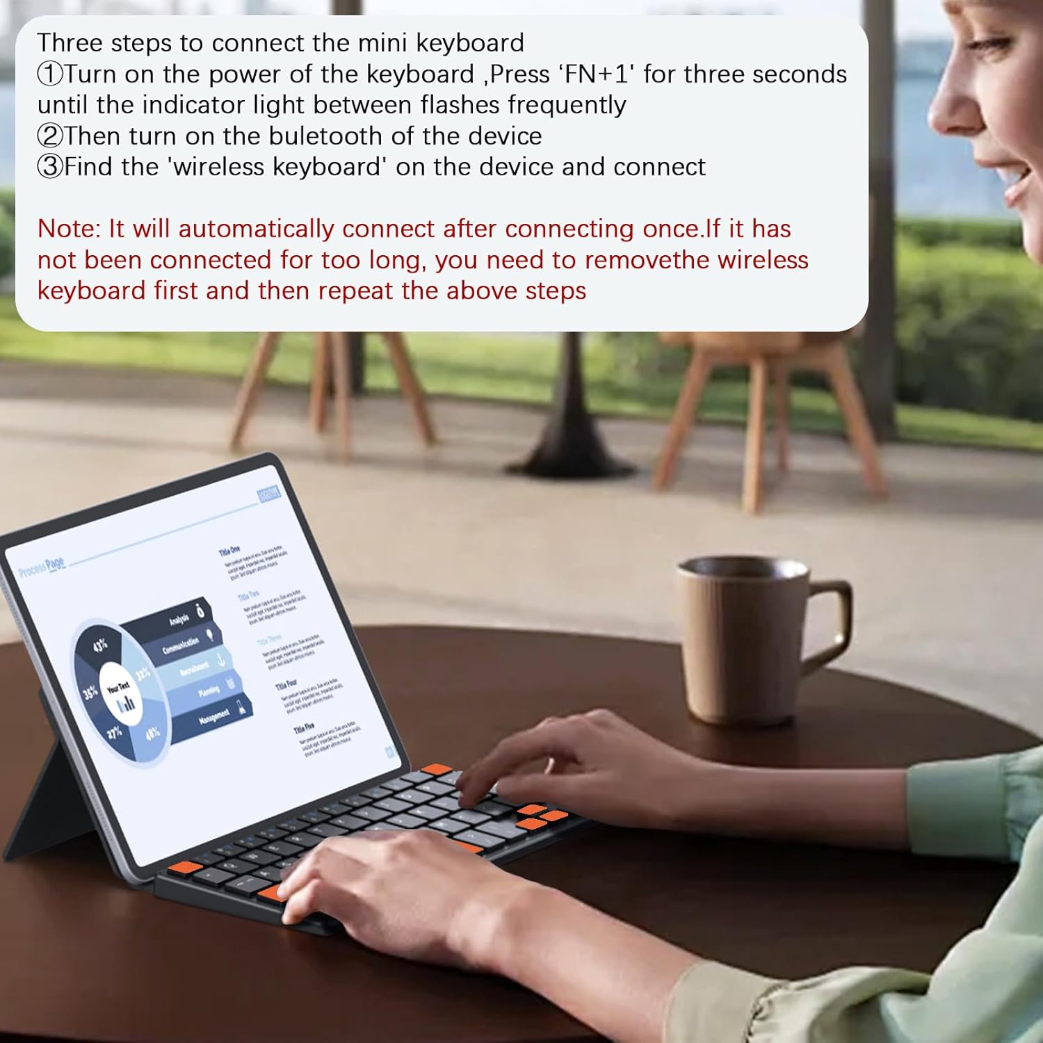 คีย์บอร์ดไร้สายแบบพับได้สำหรับ - Gaming Keyboard Mobile บทวิจารณ์และราคา