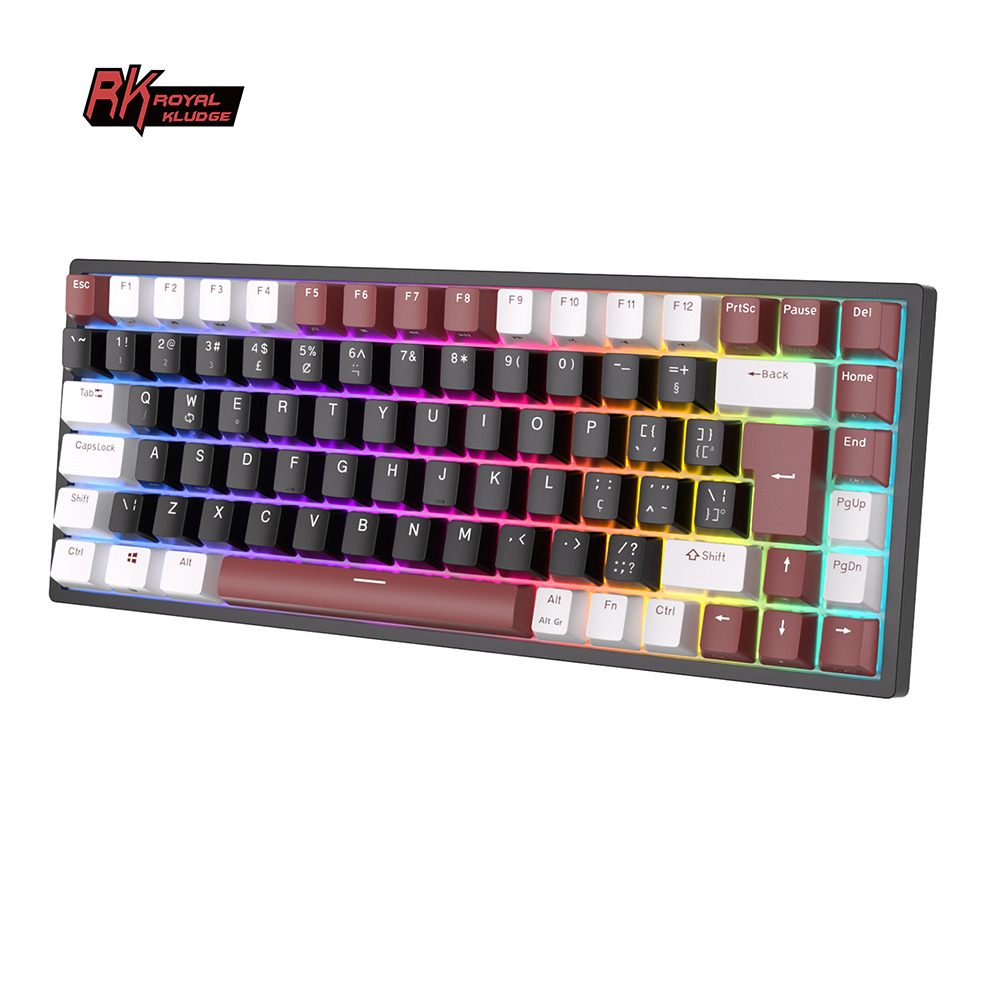 คีย์บอร์ดเกมมิ่งไร้สาย RK84 RK - Gaming Keyboard Budget บทวิจารณ์และราคา