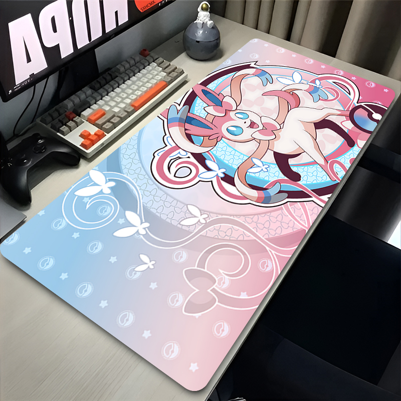 แผ่นรองเมาส์สีชมพูขนาดใหญ่ XXL - Gaming Keyboard Best บทวิจารณ์และราคา