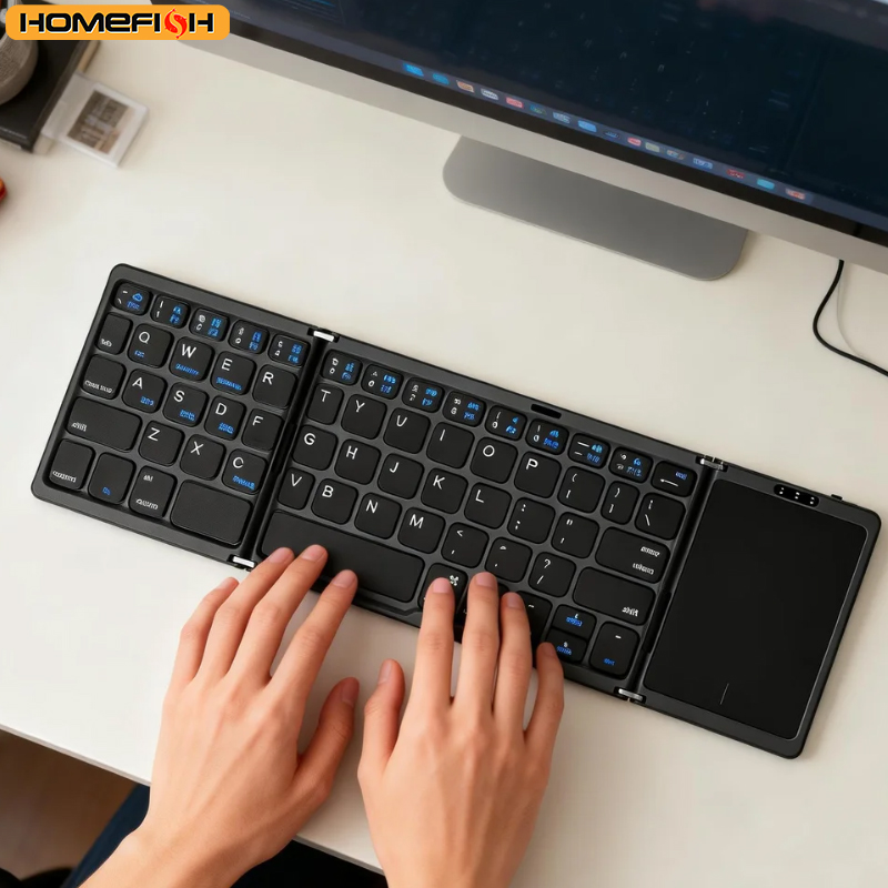 คีย์บอร์ดบลูทูธไร้สายแบบพกพา ร - Gaming Keyboard Budget บทวิจารณ์และราคา